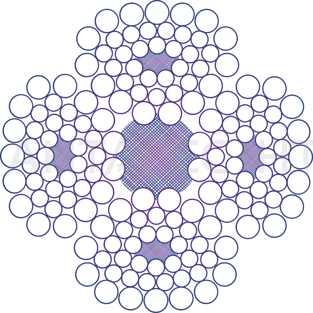 Грузовой канат 4×V39SFC-FC